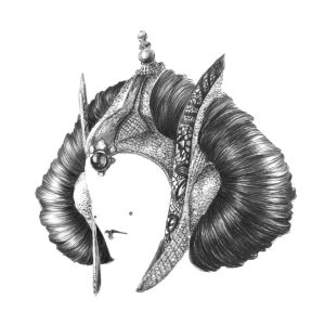 "Padme" by April Alayne 8.5x11in Fine Art Print