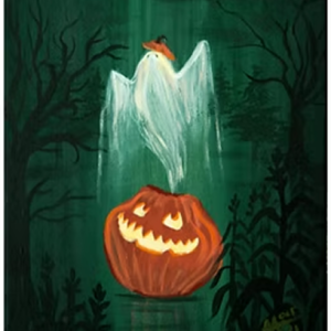 Buoyance on the bog - 7- Spooky Fashion - Print