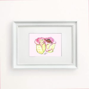 Lettuce be together- Art Print