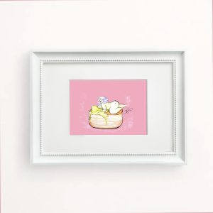 Butter Ma Biscuit- Art Print