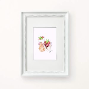 Strawbabies- Art Print