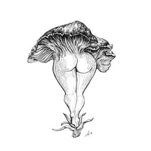 Flirtatious Fungi #1 8.5 x 11 Print