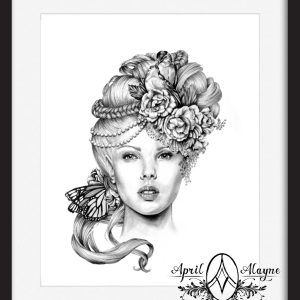 Balsamine 8.5x11in Fine Art Print
