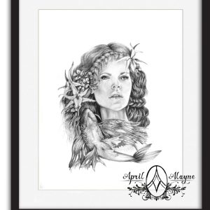 Darwin's Daughter/ Cheli 8.5x11in Fine Art Print