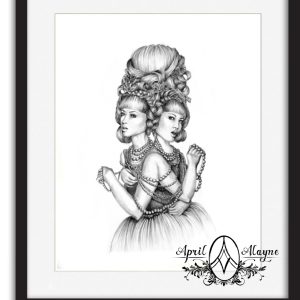 Dahlia 8.5x11in Fine Art Print
