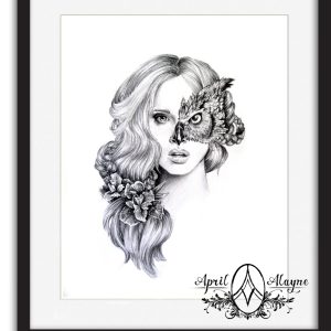 Iris 8.5x11in Fine Art Print