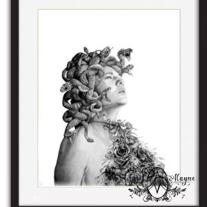 Medusa 8.5x11in Fine Art Print