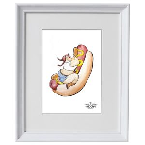 Oscar Myra 8.5X11 in Fine Art Print