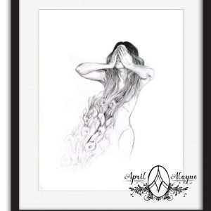 Rabbit Ghosts 8.5x11in Fine Art Print
