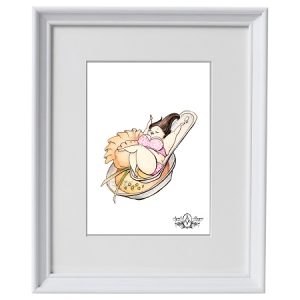 Wonton Wednesday 8.5 X111" Fine Art Print
