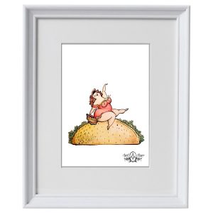 Taco Tuesday 8X11in Fine Art Print