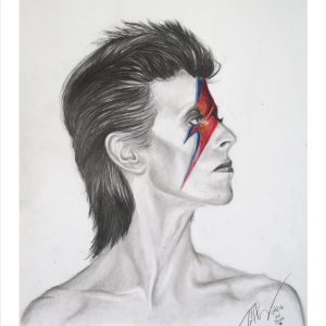 Bowie 8.5x11in Fine Art Print