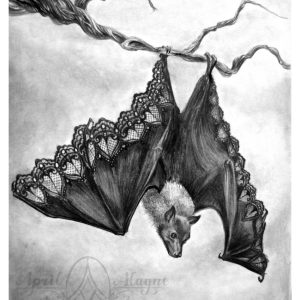 Leather and Lace 8.5x11in Fine Art Print