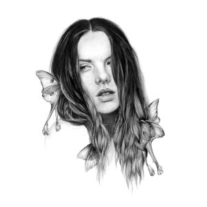 Luna 8.5x11in Fine Art Print