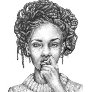 Think 8.5x11in Fine Art Print